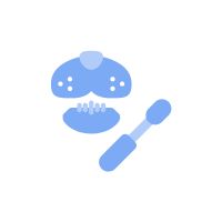 dental cleaning icon